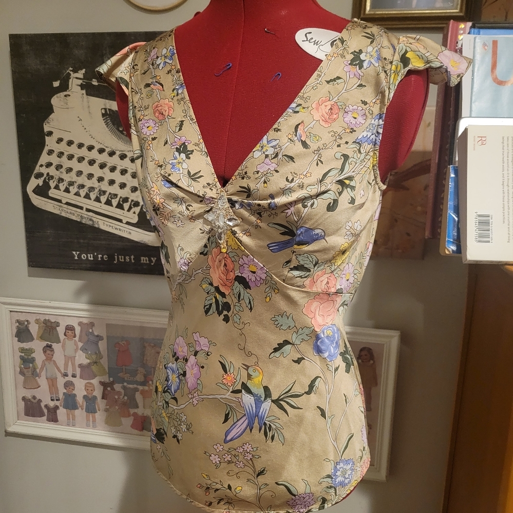 Tank top blouse